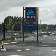 The new Aldi supermarket on Europa Boulevard in Gemini