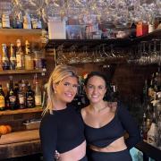 Bar Person Sophie Yates and Rebecca Peacock,  the Secret Garden's co-owner