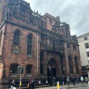 John Rylands library, on Deansgate in Manchester