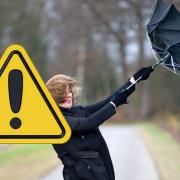 The Met Office has issued a yellow weather warning for wind in the north west