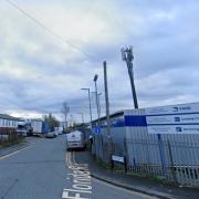 Police were called to an industrial unit on North Florida Road