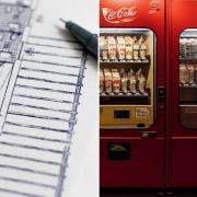 The plans to create a building to house vending machine stock have been approved