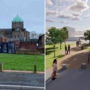 Plans for a pocket park off Cooper Street are among the projects which were approved