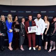 Luke and the LTW team at the Hair and Beauty awards