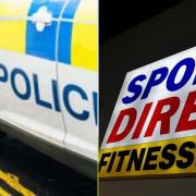 Marsh was sentenced for the theft at Sports Direct