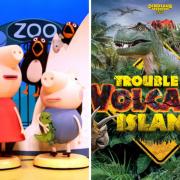 Peppa Pig and Trouble on Volcano Island