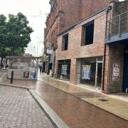 The building on Ormskirk Street is being redeveloped