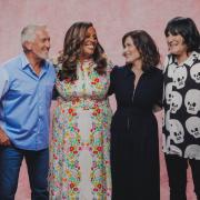 Nigella Lawson has been pictured with Bake Off co-stars Paul Hollywood, hosts Alison Hammond and Noel Fielding for the first time