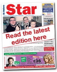 St Helens Star: st helens star cover