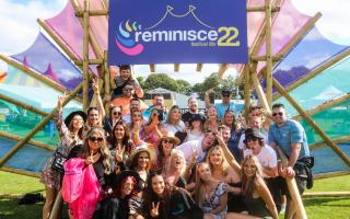 Festival-goers at Reminisce last year