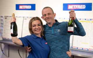 Nichola Aspinall and fiancé Tony Barry are to be married in July after meeting at Betfred