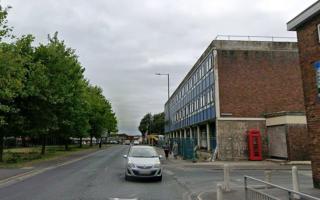 There is a closure in place at Crab Street's junction with College Street